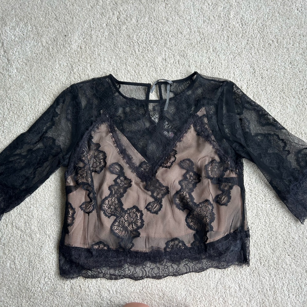 Anthropologie Lace Top